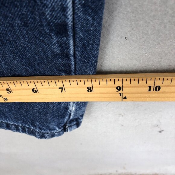 VINTAGE Rocky Mountain Jeans Juniors XL Blue Denim Bareback Western Riding - Picture 6 of 16